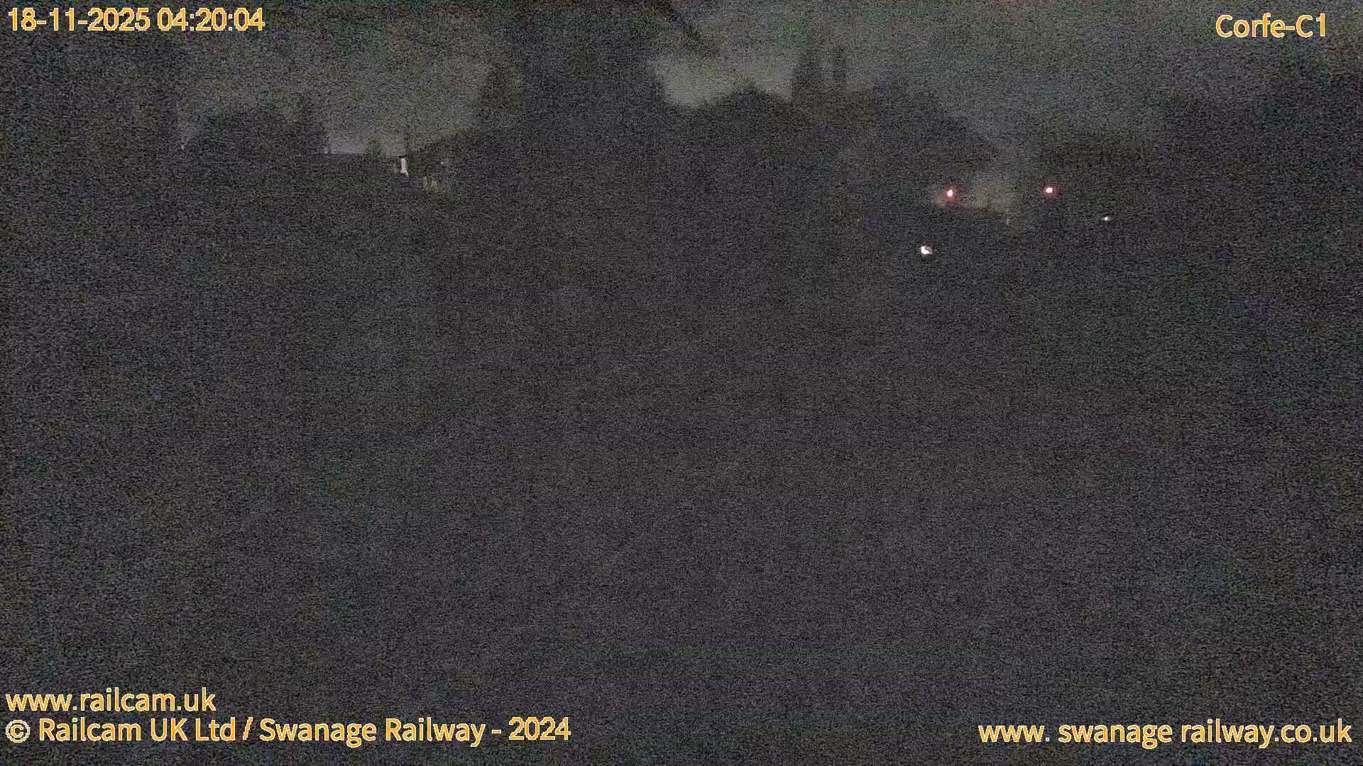 Corfe Castle View & Corfe Railway Station Live Cam - Purbeck, Dorset, South West, England, United Kingdom