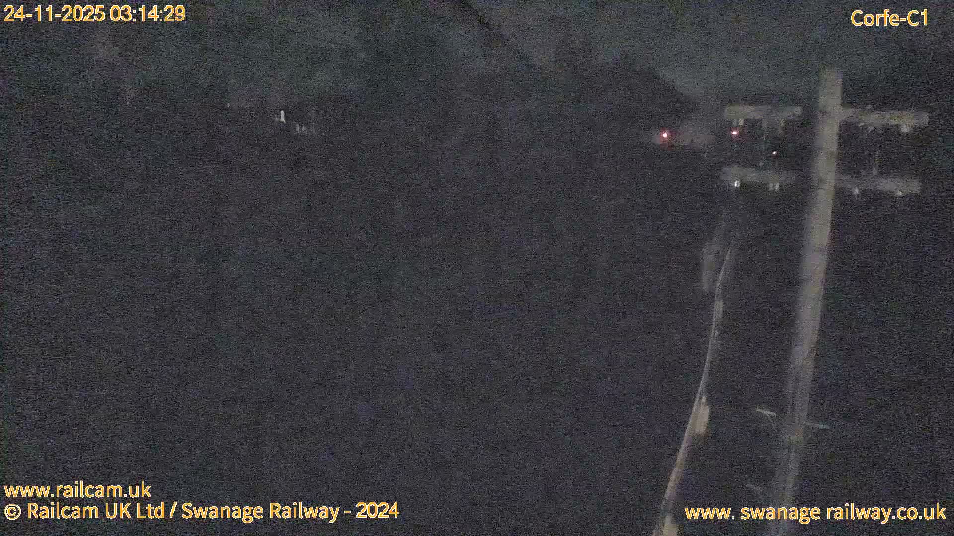 Corfe Castle View & Corfe Railway Station Live Cam - Purbeck, Dorset, South West, England, United Kingdom