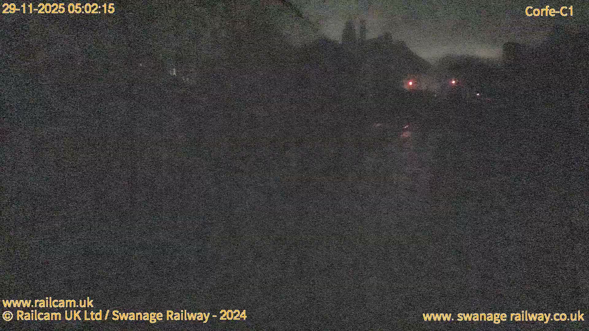 Corfe Castle View & Corfe Railway Station Live Cam - Purbeck, Dorset, South West, England, United Kingdom