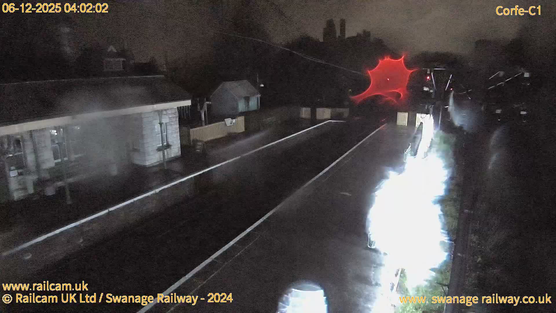 Corfe Castle View & Corfe Railway Station Live Cam - Purbeck, Dorset, South West, England, United Kingdom