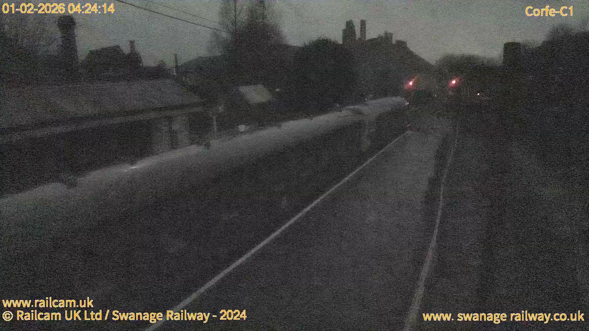 Corfe Castle View & Corfe Railway Station Live Cam - Purbeck, Dorset, South West, England, United Kingdom