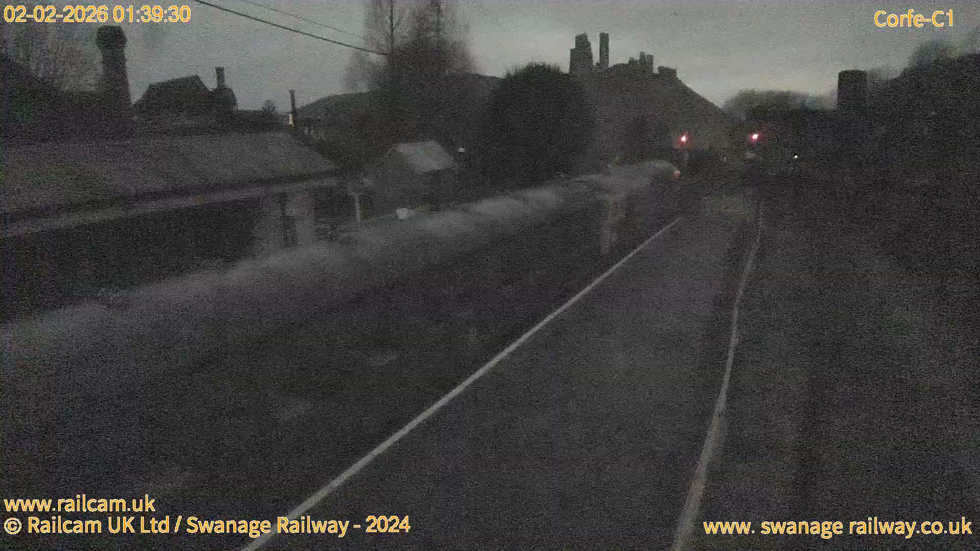 Corfe Castle View & Corfe Railway Station Live Cam - Purbeck, Dorset, South West, England, United Kingdom