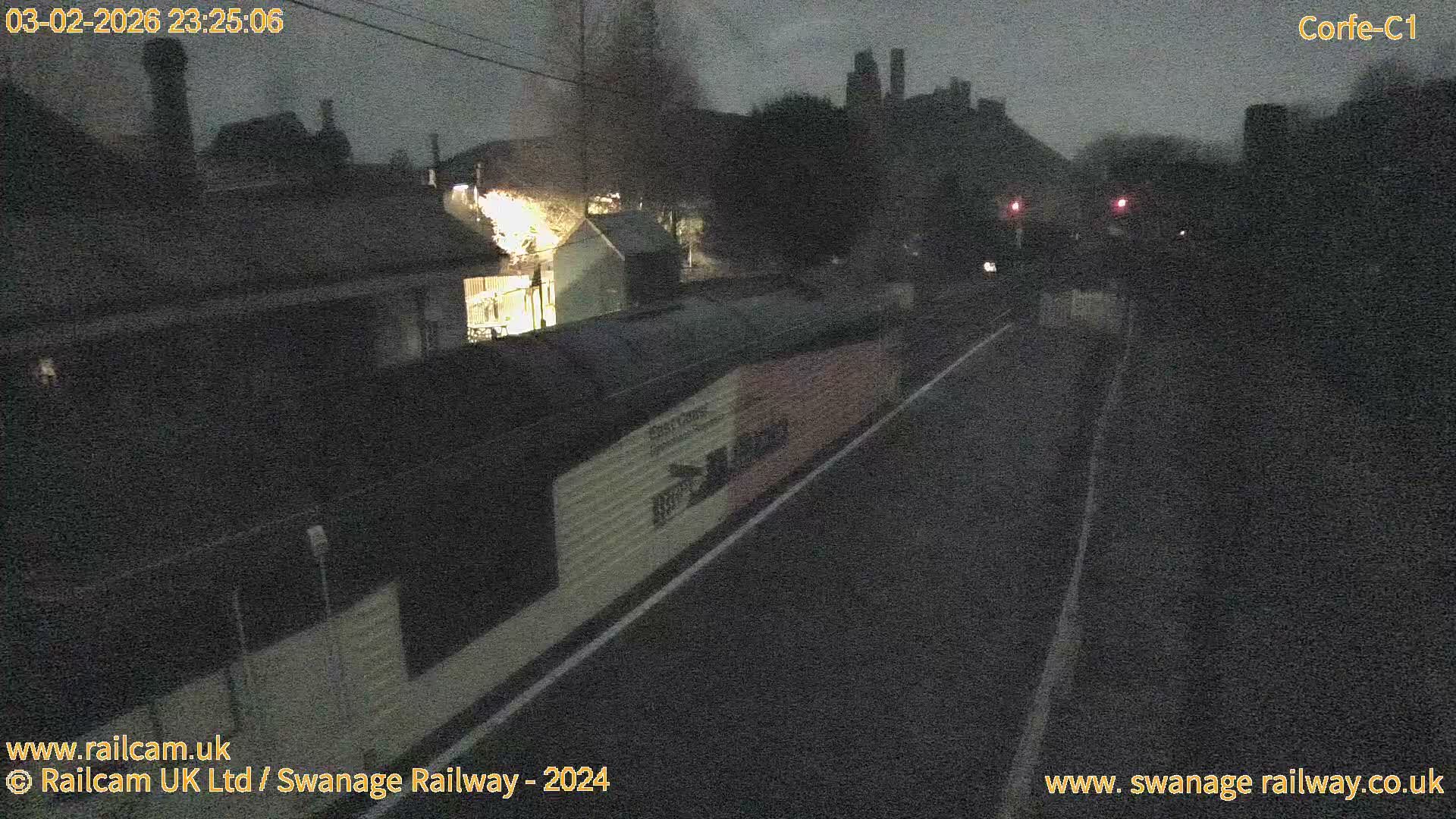 Corfe Castle View & Corfe Railway Station Live Cam - Purbeck, Dorset, South West, England, United Kingdom