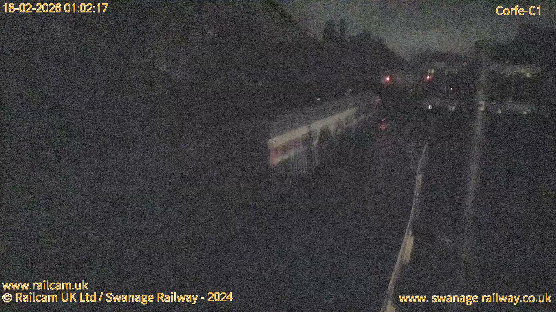 Corfe Castle View & Corfe Railway Station Live Cam - Purbeck, Dorset, South West, England, United Kingdom