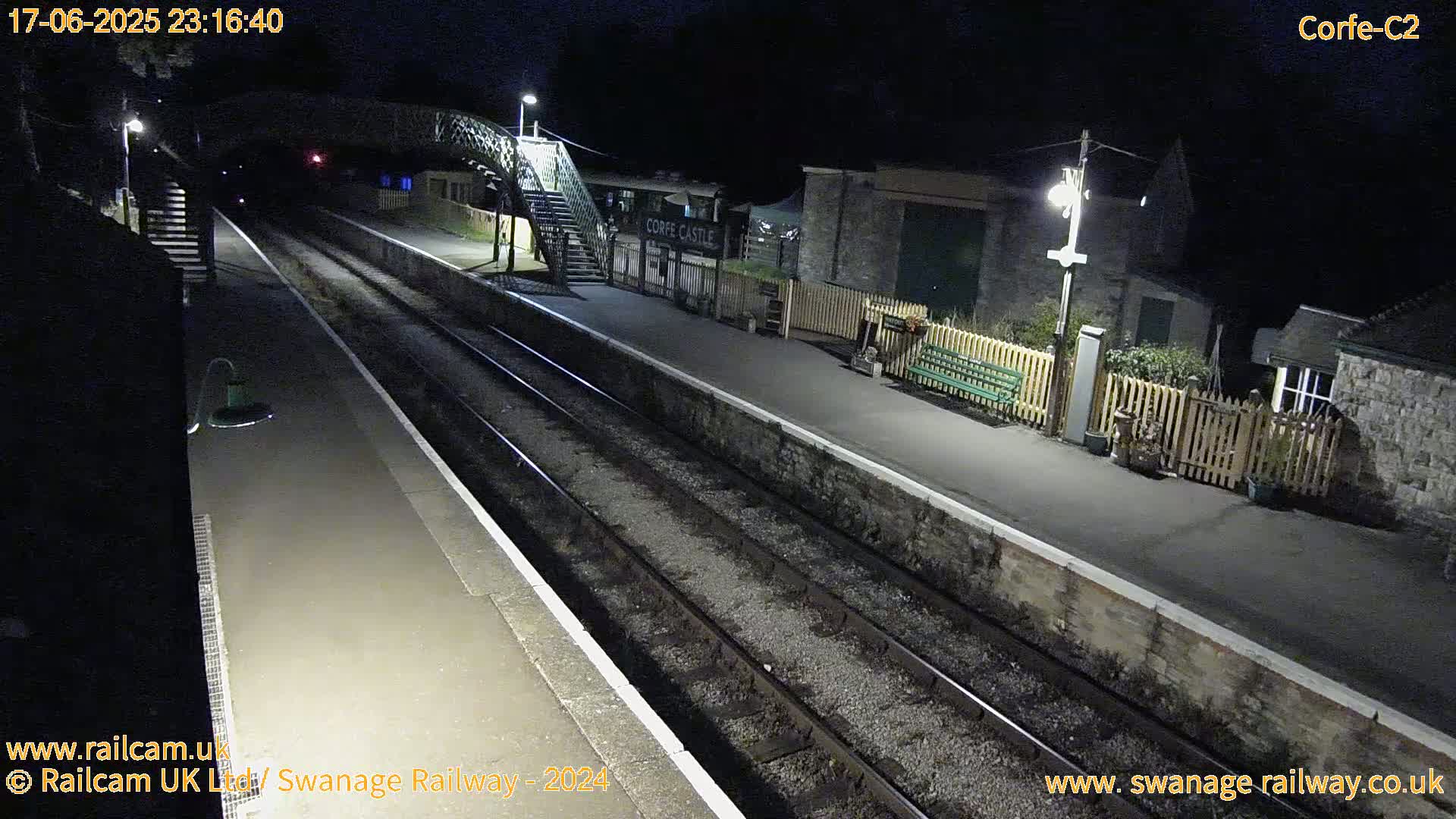 Corfe Castle Train Station Live Cam - Purbeck, Dorset, South West, England, United Kingdom