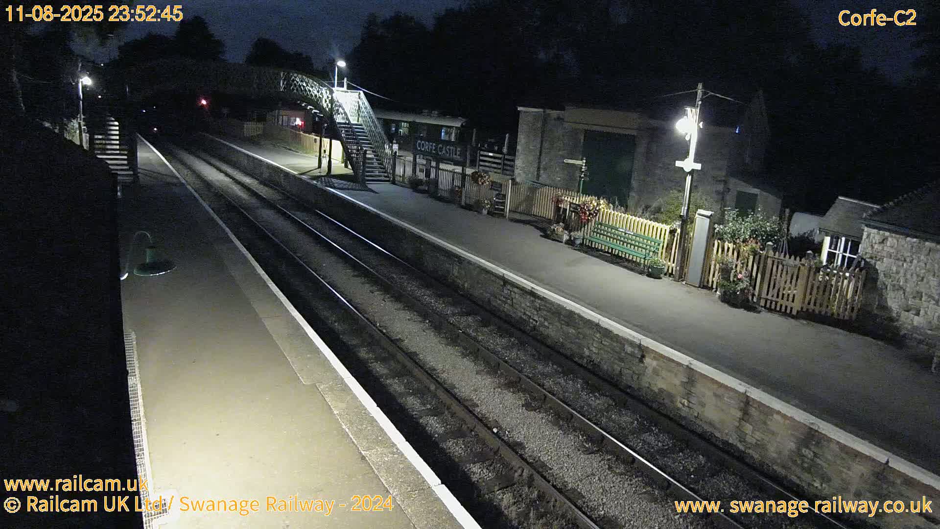 Corfe Castle Train Station Live Cam - Purbeck, Dorset, South West, England, United Kingdom