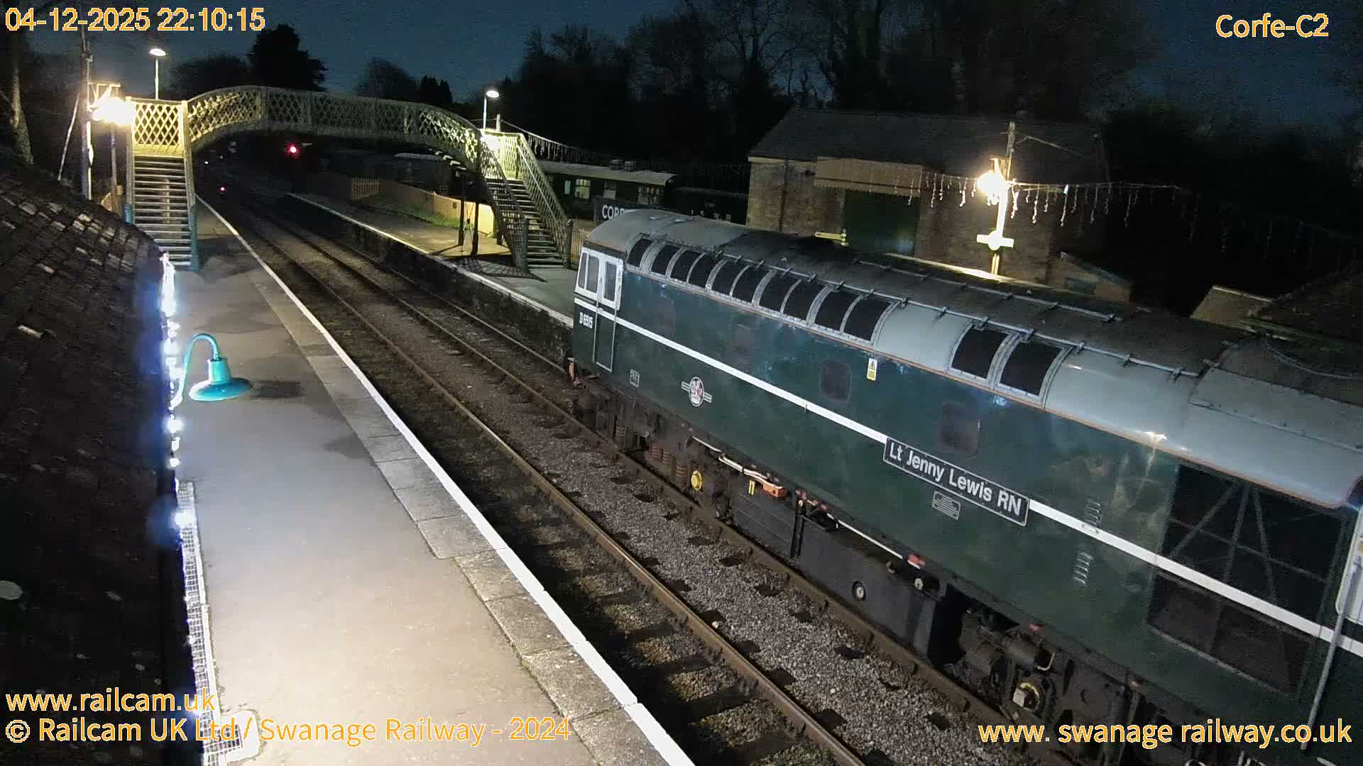 Corfe Castle Train Station Live Cam - Purbeck, Dorset, South West, England, United Kingdom