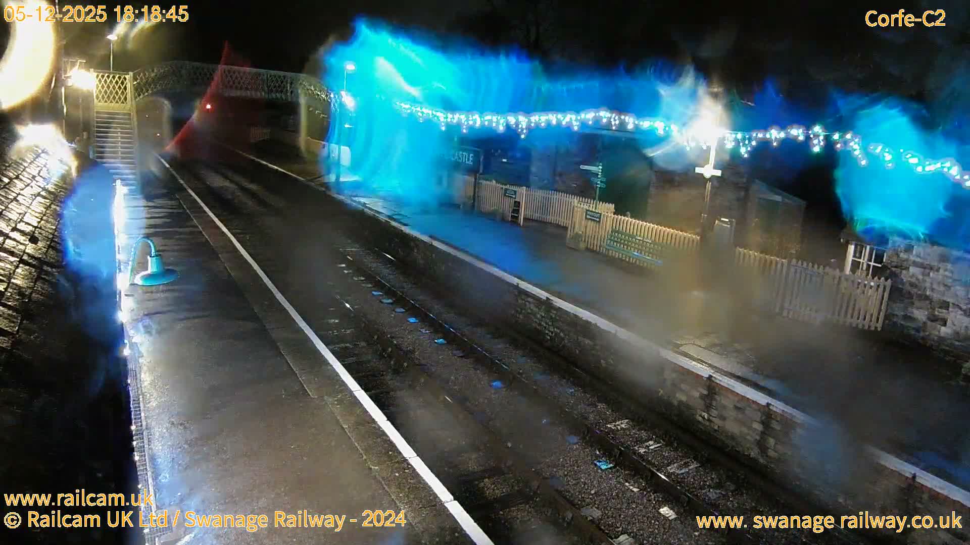 Corfe Castle Train Station Live Cam - Purbeck, Dorset, South West, England, United Kingdom