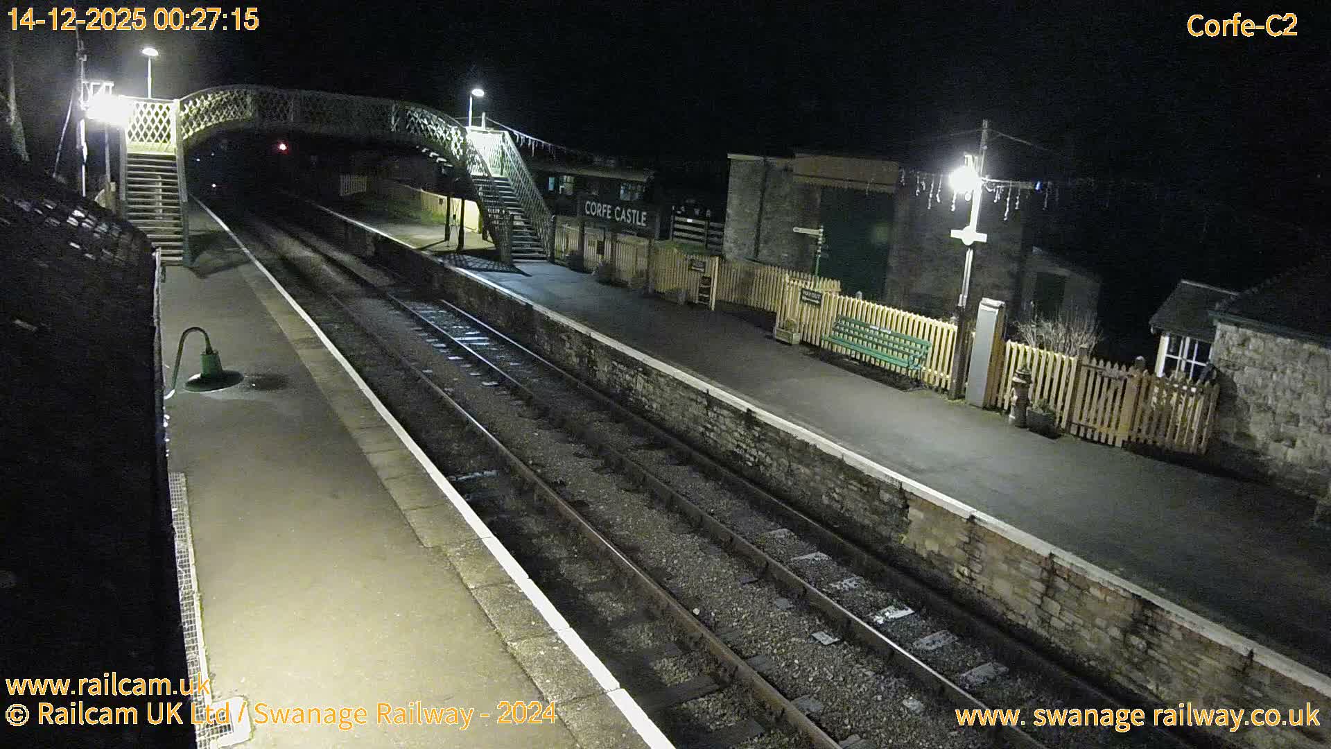 Corfe Castle Train Station Live Cam - Purbeck, Dorset, South West, England, United Kingdom