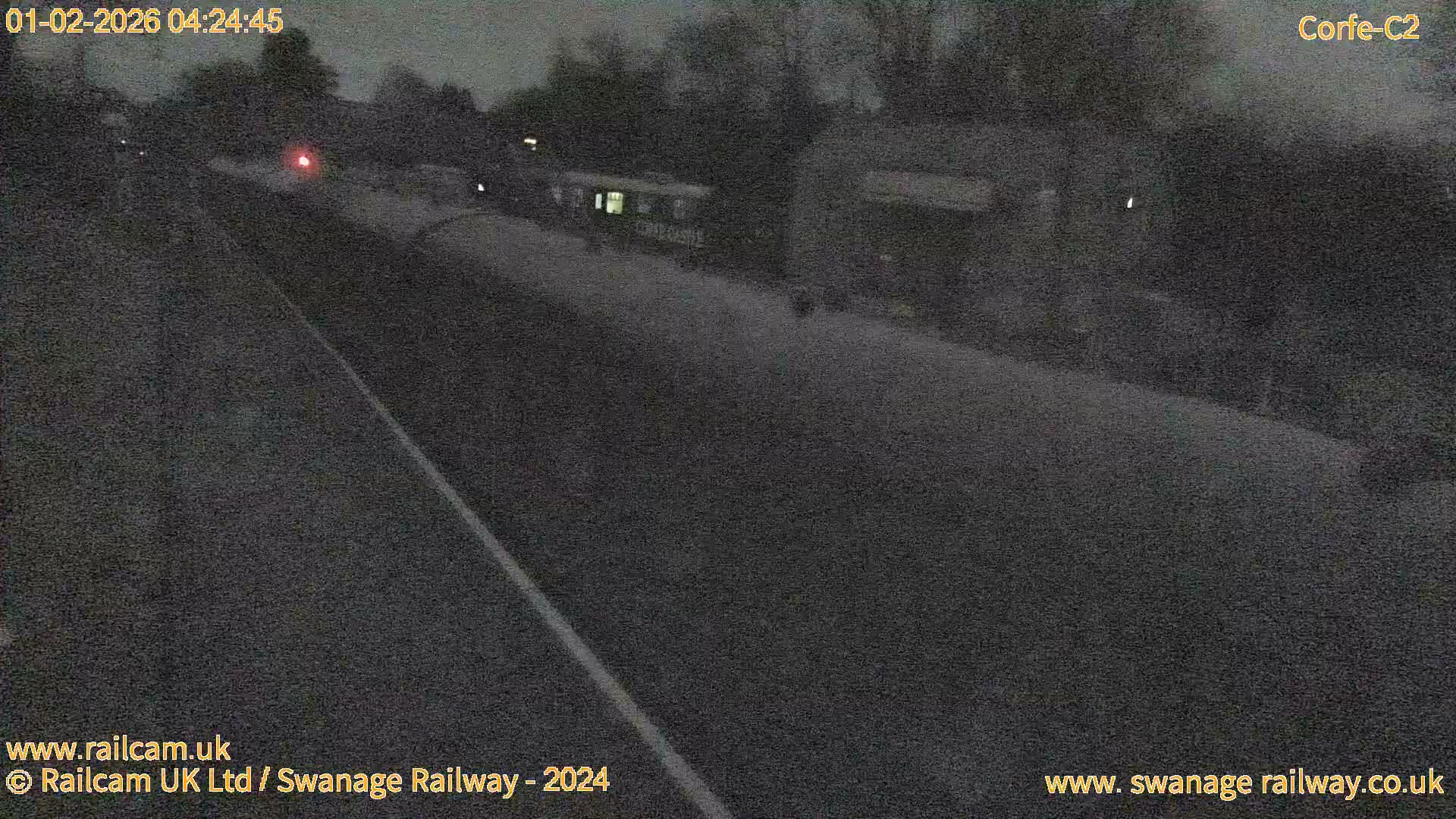 Corfe Castle Train Station Live Cam - Purbeck, Dorset, South West, England, United Kingdom