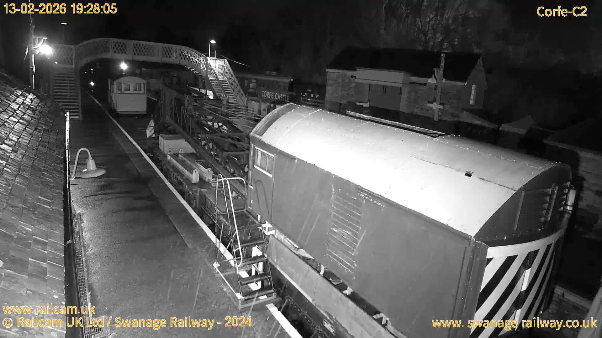 Corfe Castle Train Station Live Cam - Purbeck, Dorset, South West, England, United Kingdom