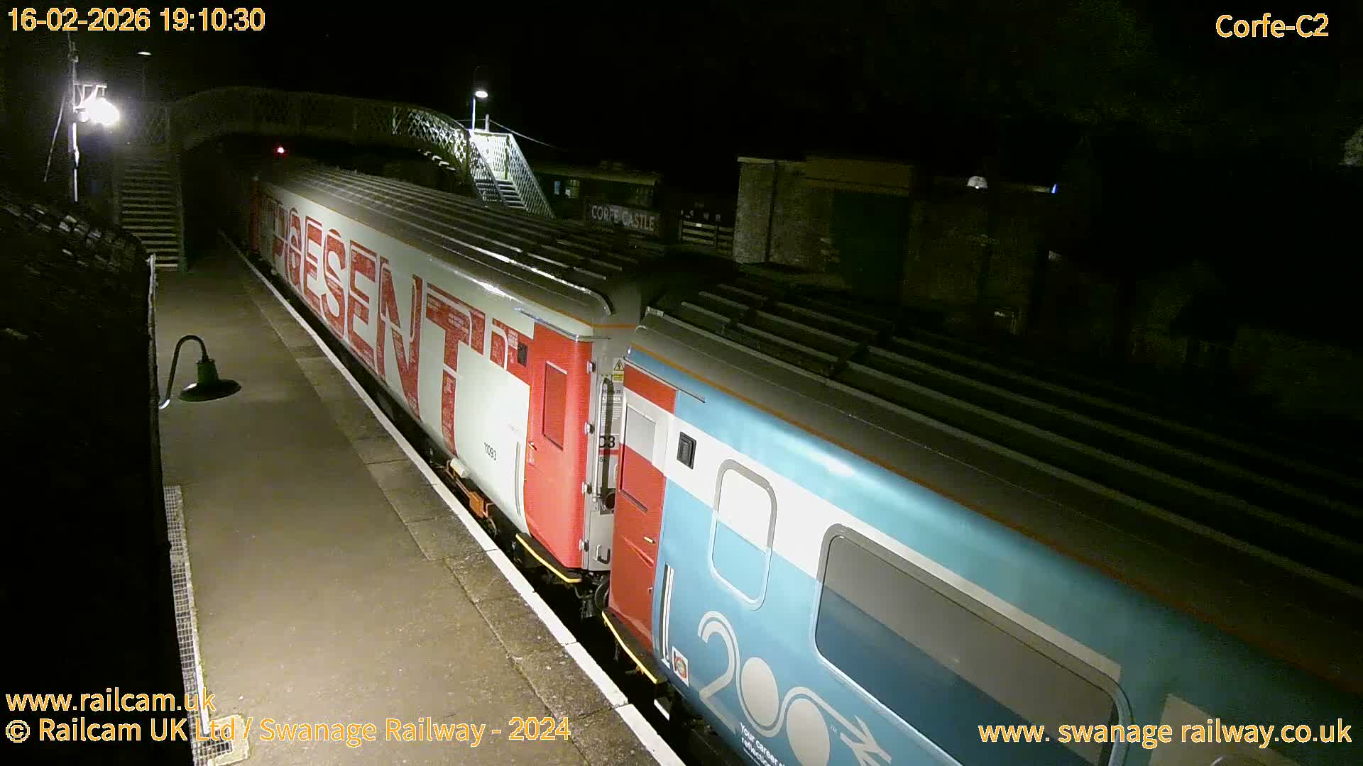 Corfe Castle Train Station Live Cam - Purbeck, Dorset, South West, England, United Kingdom