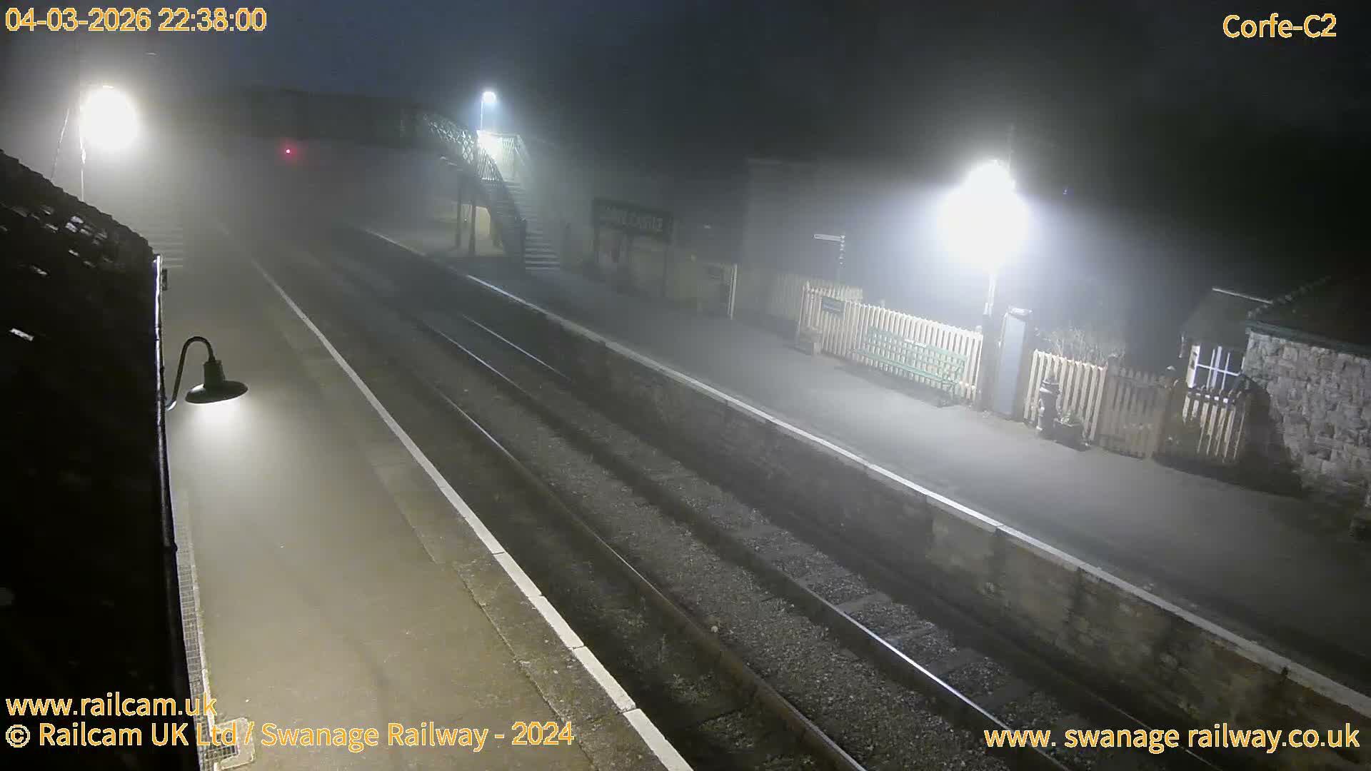 Corfe Castle Train Station Live Cam - Purbeck, Dorset, South West, England, United Kingdom