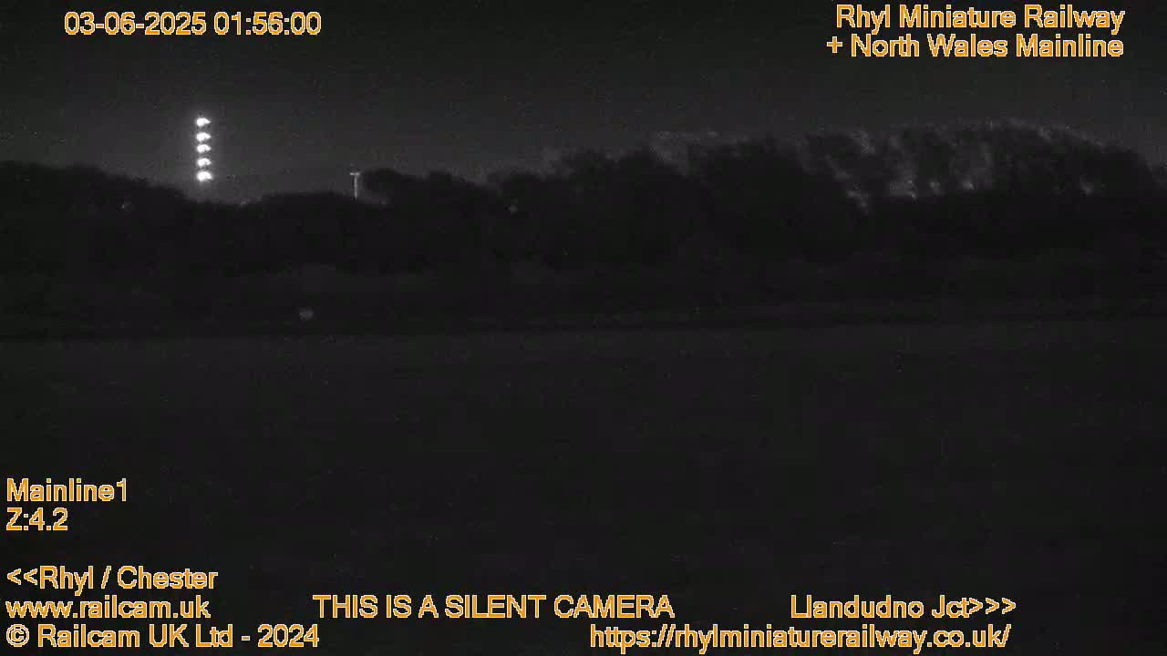 Rhyl, Marine Lake & Rhyl Miniature Railway Live Cam - Denbighshire, Clwyd, Wales, United Kingdom