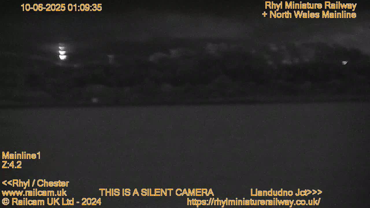 Rhyl, Marine Lake & Rhyl Miniature Railway Live Cam - Denbighshire, Clwyd, Wales, United Kingdom