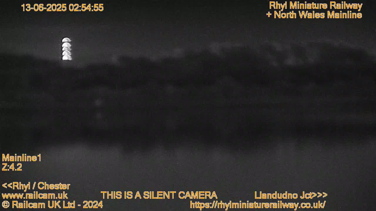 Rhyl, Marine Lake & Rhyl Miniature Railway Live Cam - Denbighshire, Clwyd, Wales, United Kingdom