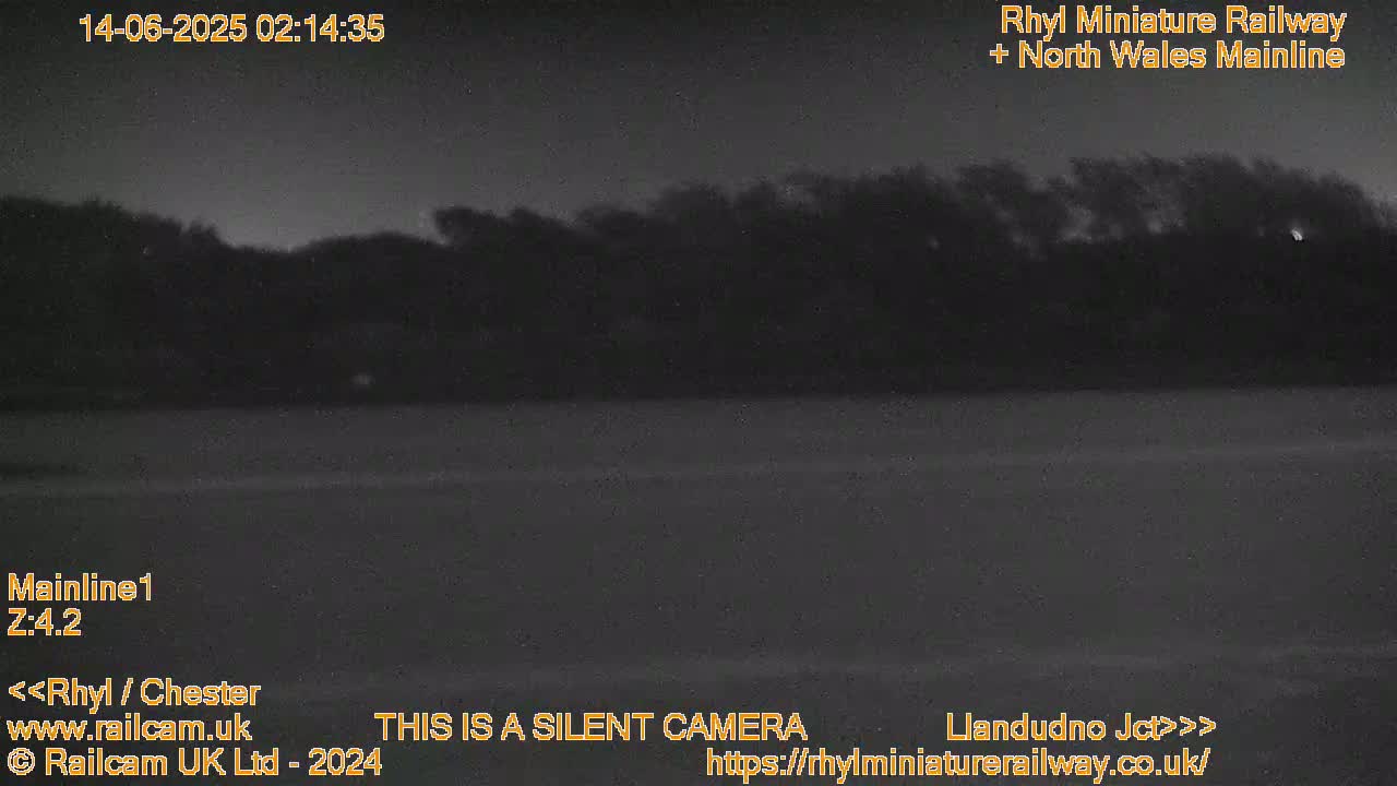 Rhyl, Marine Lake & Rhyl Miniature Railway Live Cam - Denbighshire, Clwyd, Wales, United Kingdom