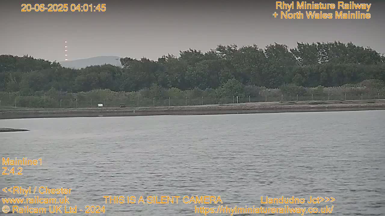 Rhyl, Marine Lake & Rhyl Miniature Railway Live Cam - Denbighshire, Clwyd, Wales, United Kingdom