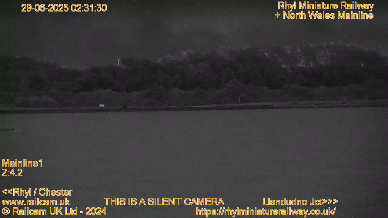 Rhyl, Marine Lake & Rhyl Miniature Railway Live Cam - Denbighshire, Clwyd, Wales, United Kingdom
