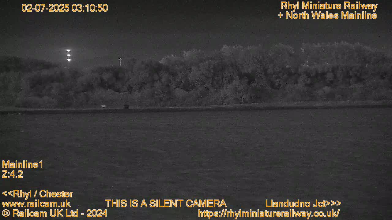 Rhyl, Marine Lake & Rhyl Miniature Railway Live Cam - Denbighshire, Clwyd, Wales, United Kingdom