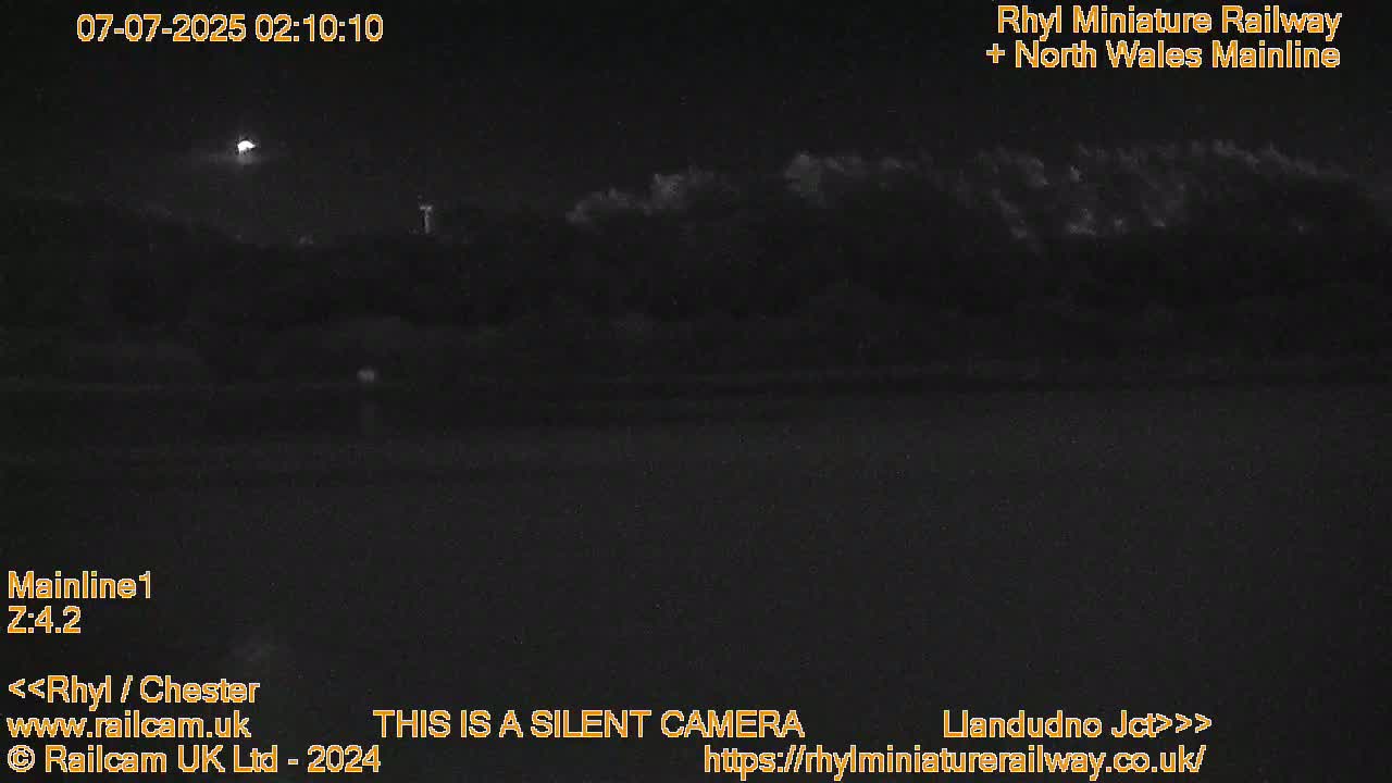 Rhyl, Marine Lake & Rhyl Miniature Railway Live Cam - Denbighshire, Clwyd, Wales, United Kingdom