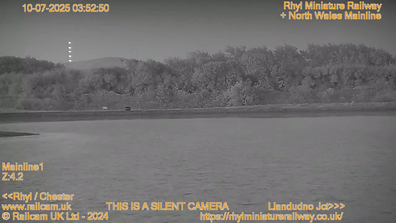 Rhyl, Marine Lake & Rhyl Miniature Railway Live Cam - Denbighshire, Clwyd, Wales, United Kingdom