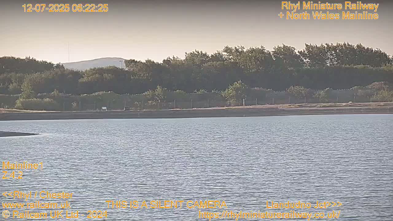 Rhyl, Marine Lake & Rhyl Miniature Railway Live Cam - Denbighshire, Clwyd, Wales, United Kingdom