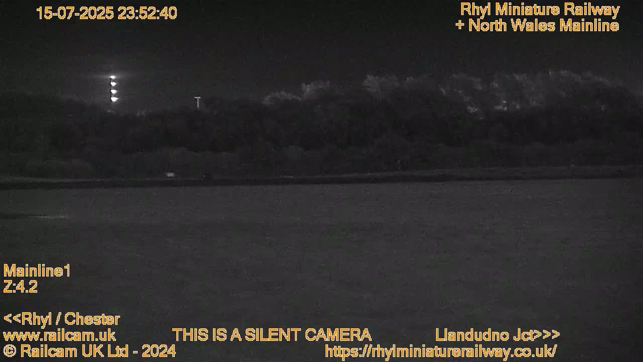 Rhyl, Marine Lake & Rhyl Miniature Railway Live Cam - Denbighshire, Clwyd, Wales, United Kingdom