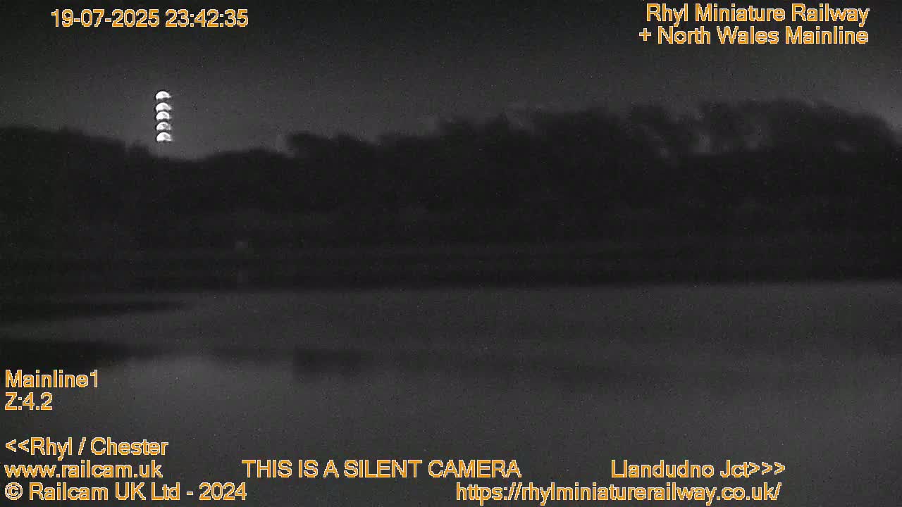Rhyl, Marine Lake & Rhyl Miniature Railway Live Cam - Denbighshire, Clwyd, Wales, United Kingdom