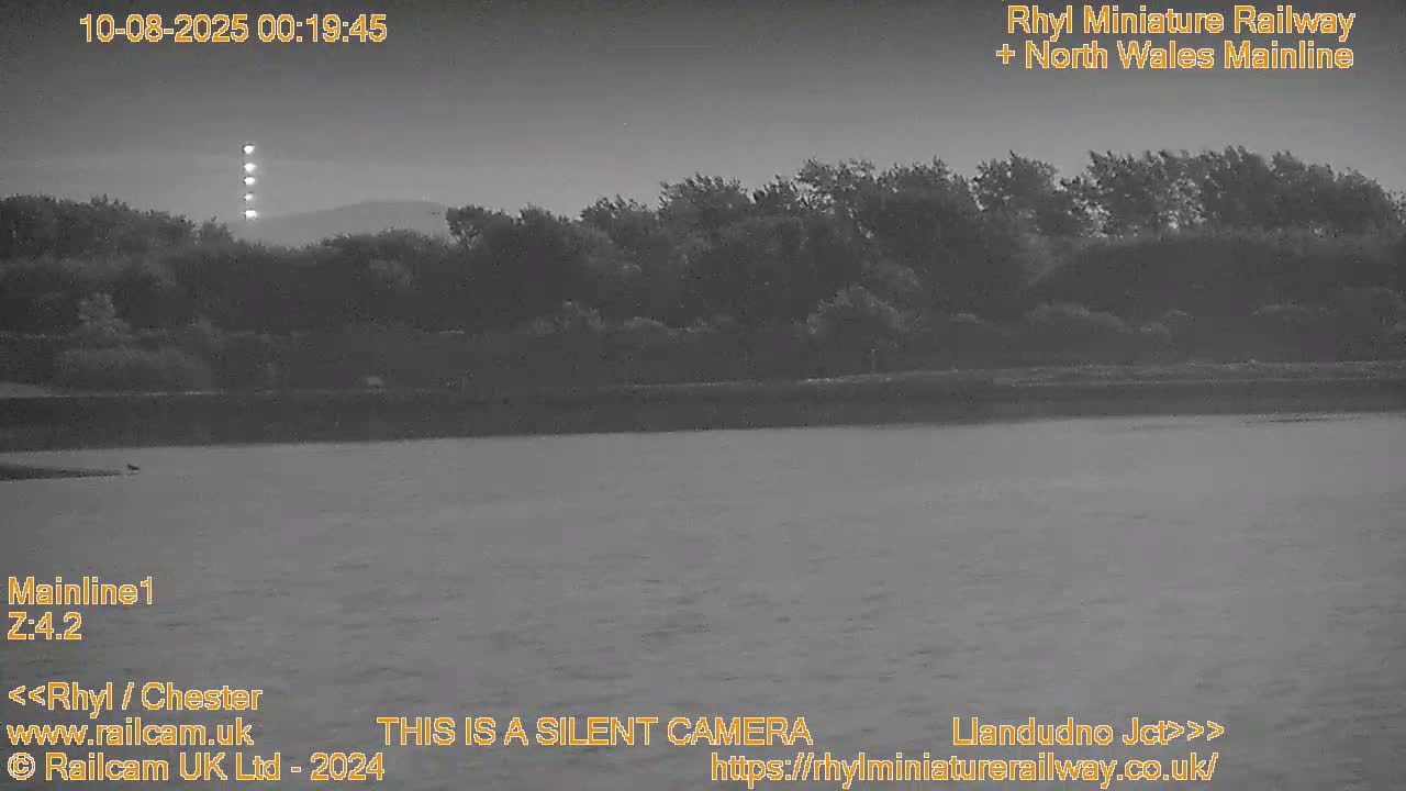 Rhyl, Marine Lake & Rhyl Miniature Railway Live Cam - Denbighshire, Clwyd, Wales, United Kingdom