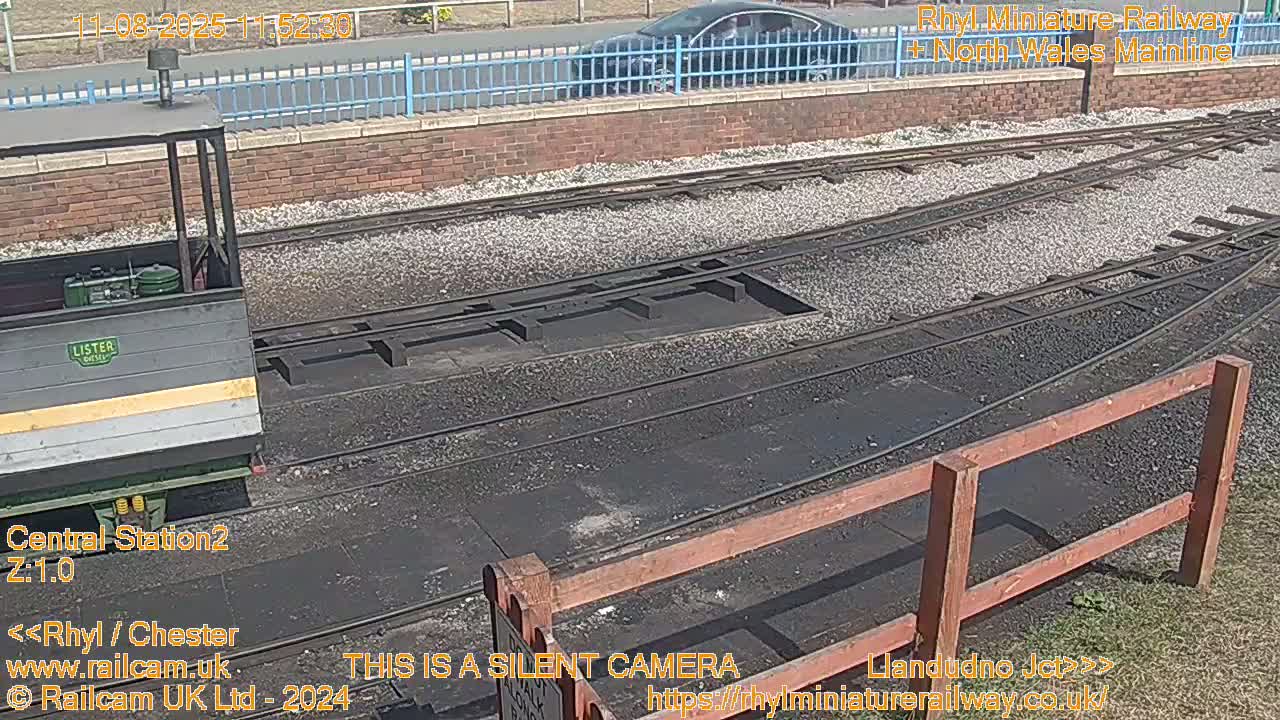 Rhyl, Marine Lake & Rhyl Miniature Railway Live Cam - Denbighshire, Clwyd, Wales, United Kingdom