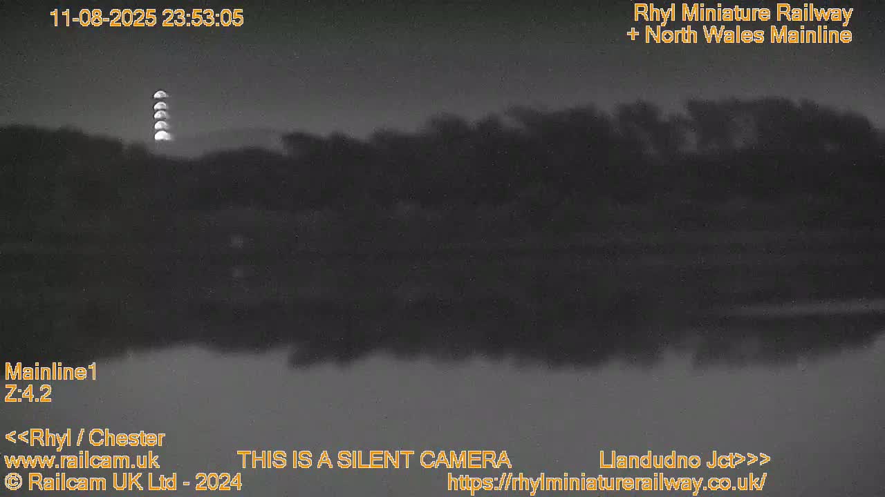 Rhyl, Marine Lake & Rhyl Miniature Railway Live Cam - Denbighshire, Clwyd, Wales, United Kingdom