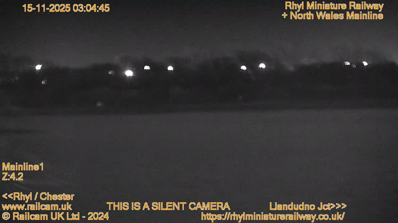 Rhyl, Marine Lake & Rhyl Miniature Railway Live Cam - Denbighshire, Clwyd, Wales, United Kingdom