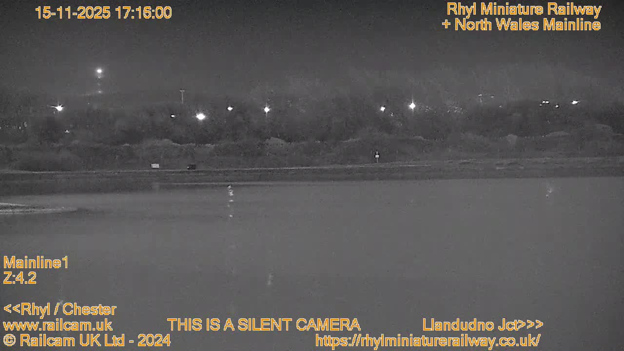 Rhyl, Marine Lake & Rhyl Miniature Railway Live Cam - Denbighshire, Clwyd, Wales, United Kingdom