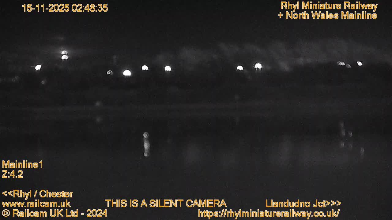 Rhyl, Marine Lake & Rhyl Miniature Railway Live Cam - Denbighshire, Clwyd, Wales, United Kingdom