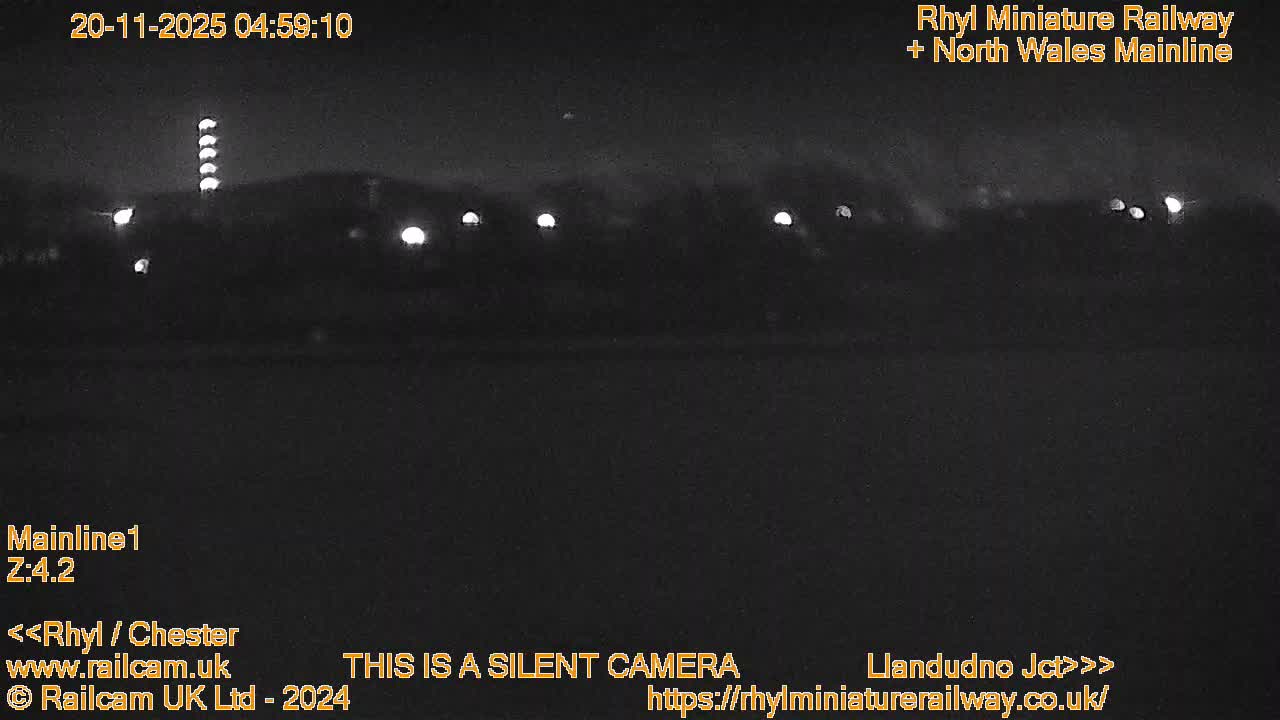 Rhyl, Marine Lake & Rhyl Miniature Railway Live Cam - Denbighshire, Clwyd, Wales, United Kingdom