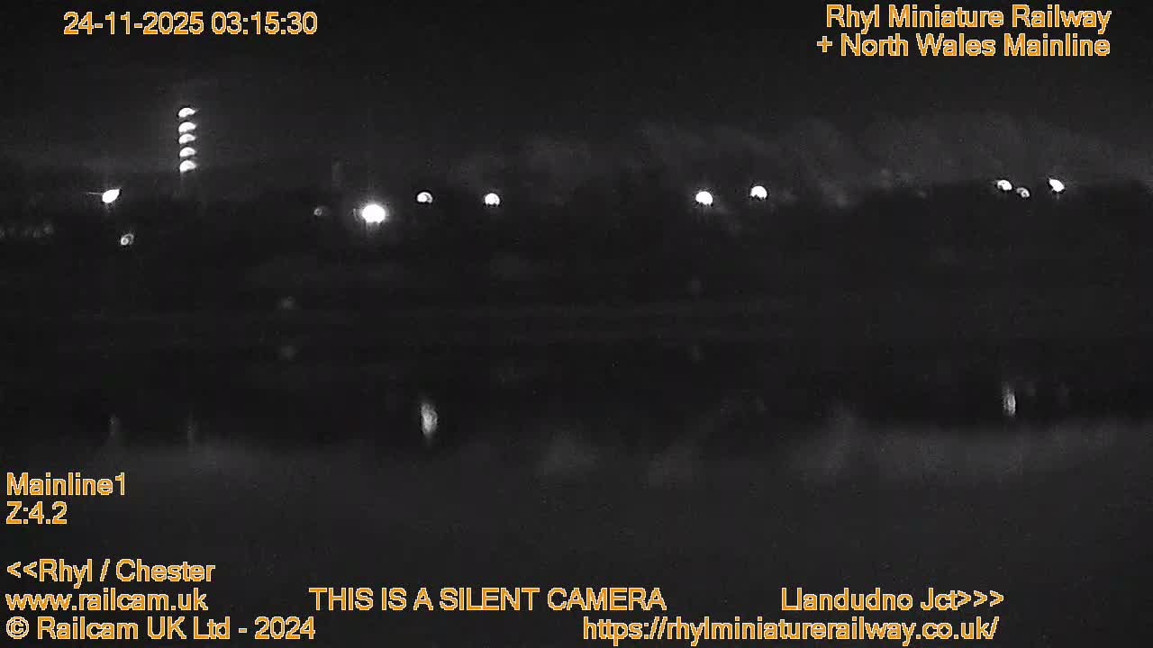 Rhyl, Marine Lake & Rhyl Miniature Railway Live Cam - Denbighshire, Clwyd, Wales, United Kingdom