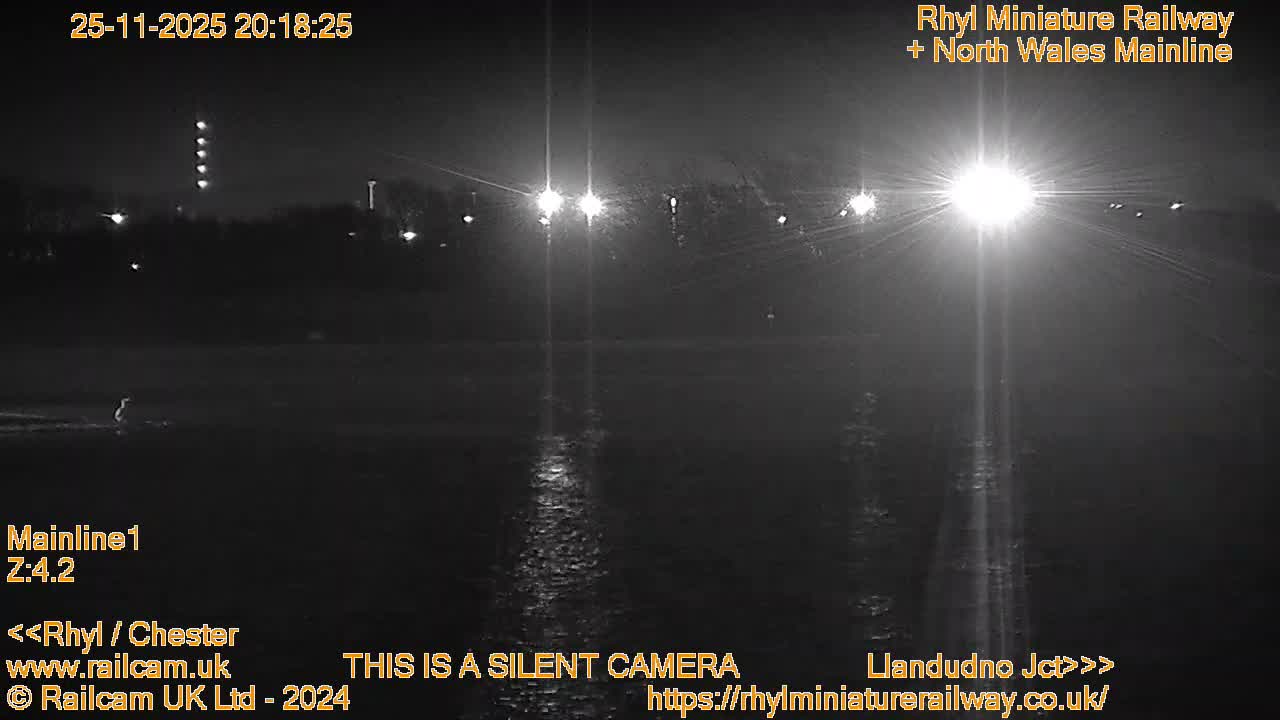 Rhyl, Marine Lake & Rhyl Miniature Railway Live Cam - Denbighshire, Clwyd, Wales, United Kingdom