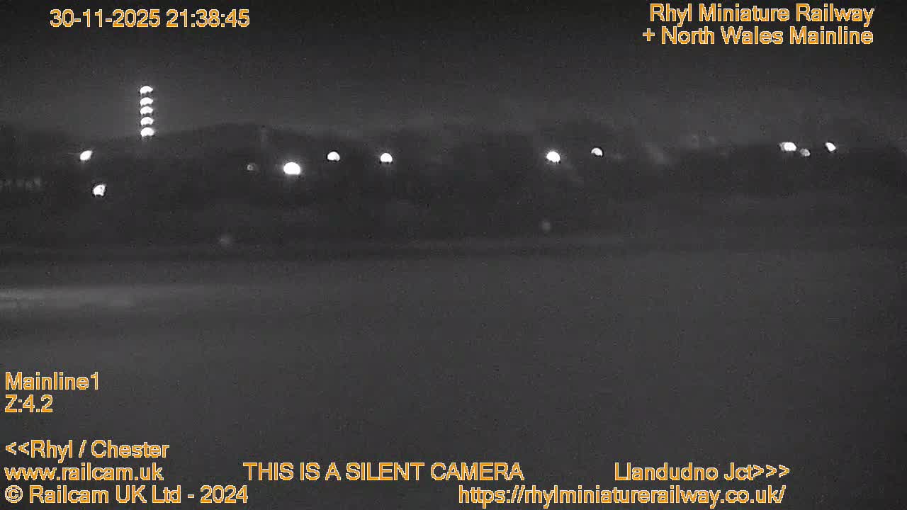Rhyl, Marine Lake & Rhyl Miniature Railway Live Cam - Denbighshire, Clwyd, Wales, United Kingdom