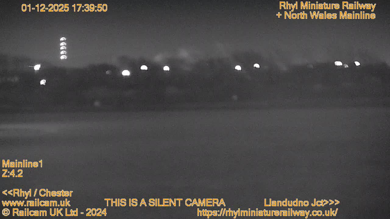 Rhyl, Marine Lake & Rhyl Miniature Railway Live Cam - Denbighshire, Clwyd, Wales, United Kingdom