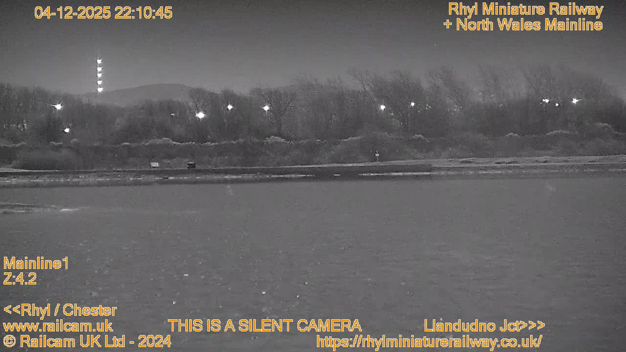 Rhyl, Marine Lake & Rhyl Miniature Railway Live Cam - Denbighshire, Clwyd, Wales, United Kingdom