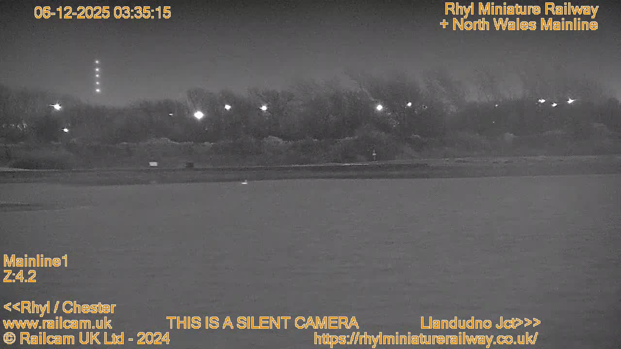 Rhyl, Marine Lake & Rhyl Miniature Railway Live Cam - Denbighshire, Clwyd, Wales, United Kingdom