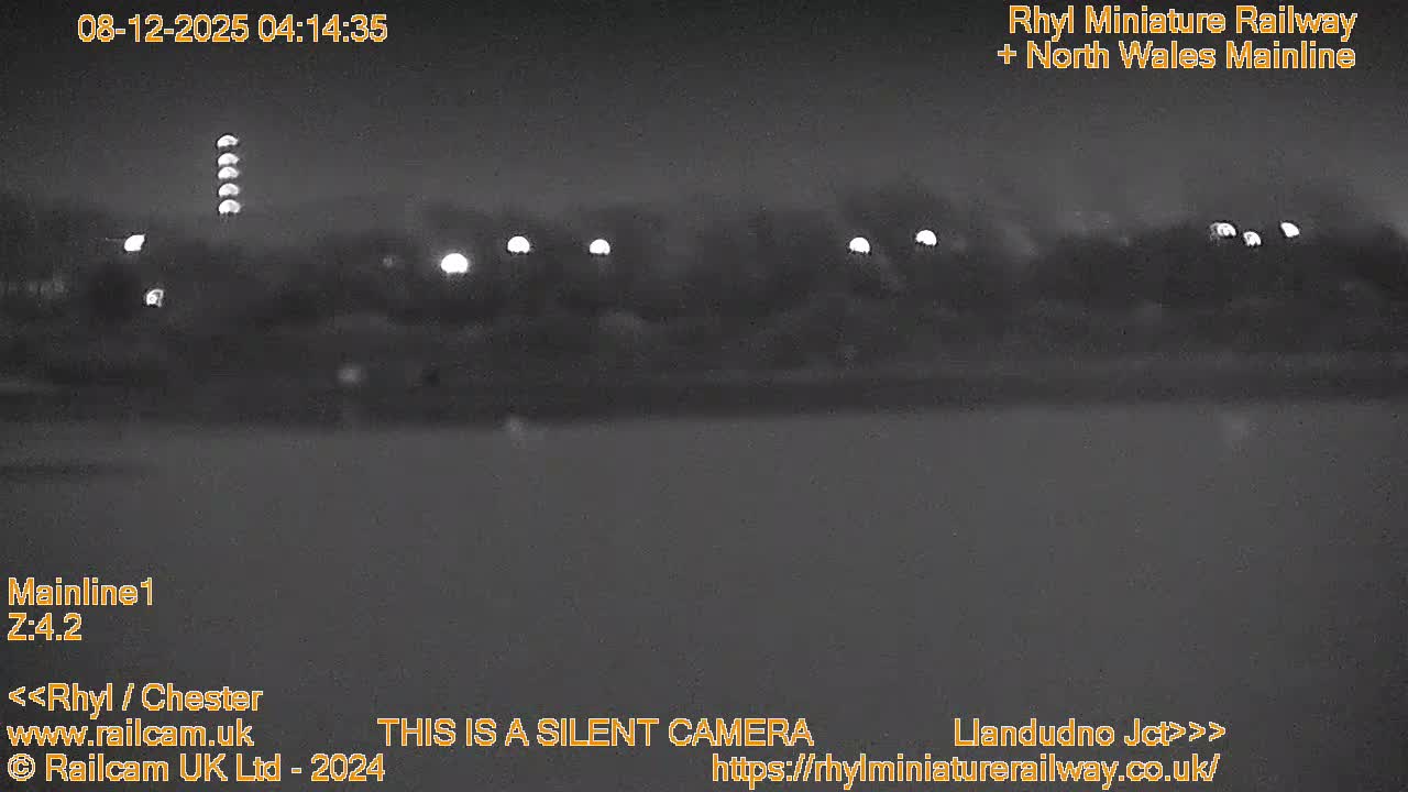 Rhyl, Marine Lake & Rhyl Miniature Railway Live Cam - Denbighshire, Clwyd, Wales, United Kingdom