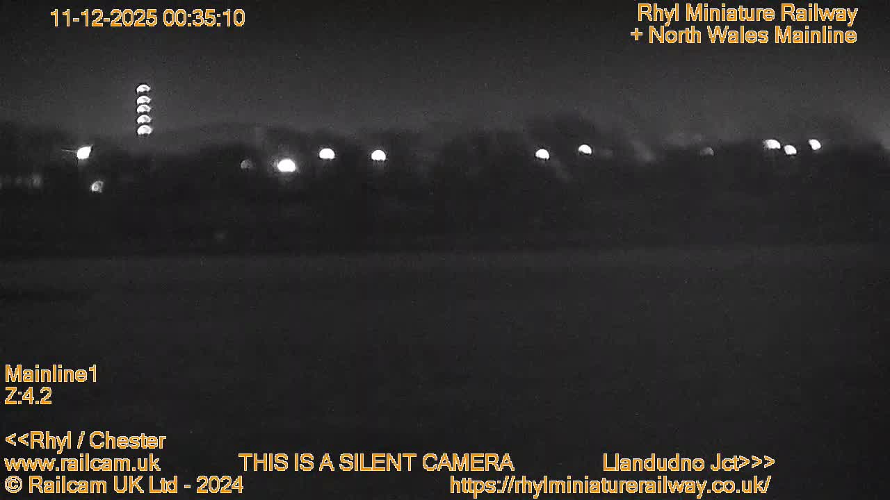 Rhyl, Marine Lake & Rhyl Miniature Railway Live Cam - Denbighshire, Clwyd, Wales, United Kingdom