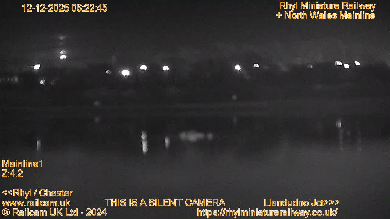 Rhyl, Marine Lake & Rhyl Miniature Railway Live Cam - Denbighshire, Clwyd, Wales, United Kingdom