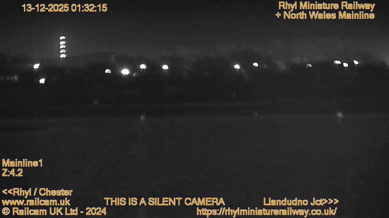 Rhyl, Marine Lake & Rhyl Miniature Railway Live Cam - Denbighshire, Clwyd, Wales, United Kingdom
