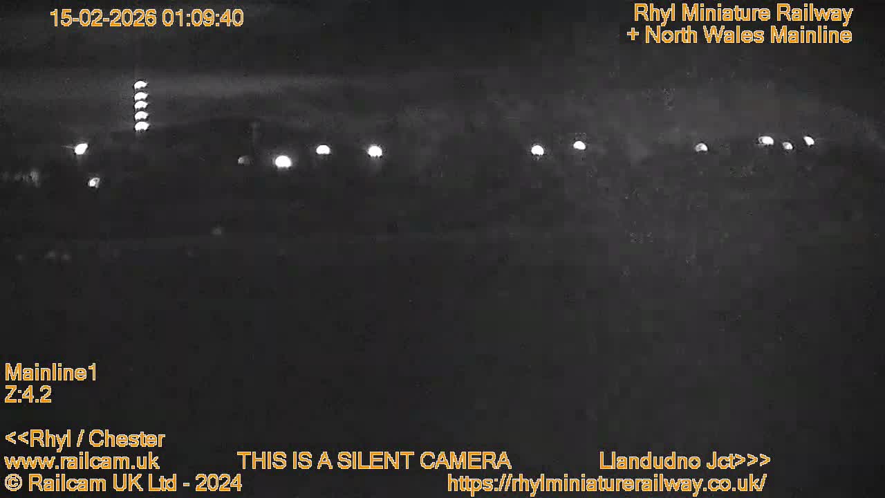 Rhyl, Marine Lake & Rhyl Miniature Railway Live Cam - Denbighshire, Clwyd, Wales, United Kingdom