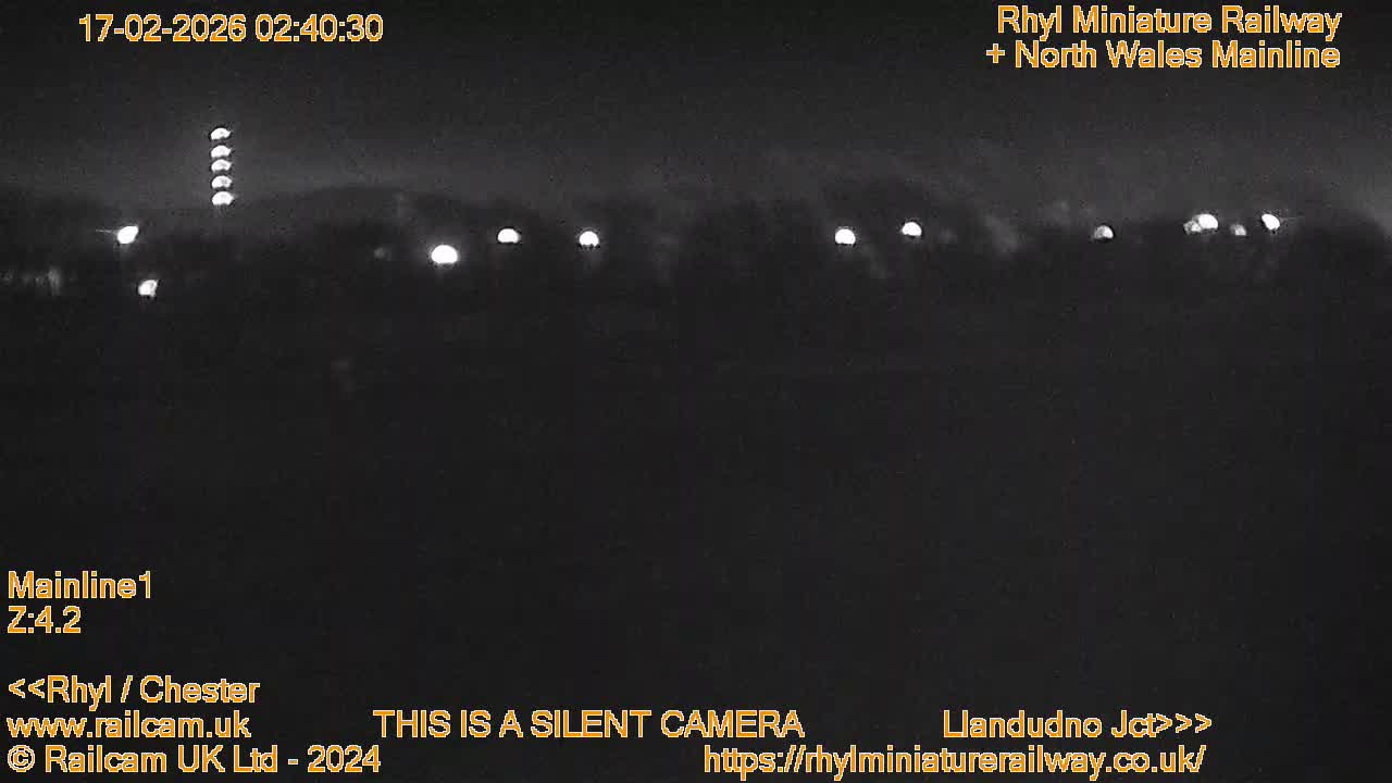 Rhyl, Marine Lake & Rhyl Miniature Railway Live Cam - Denbighshire, Clwyd, Wales, United Kingdom