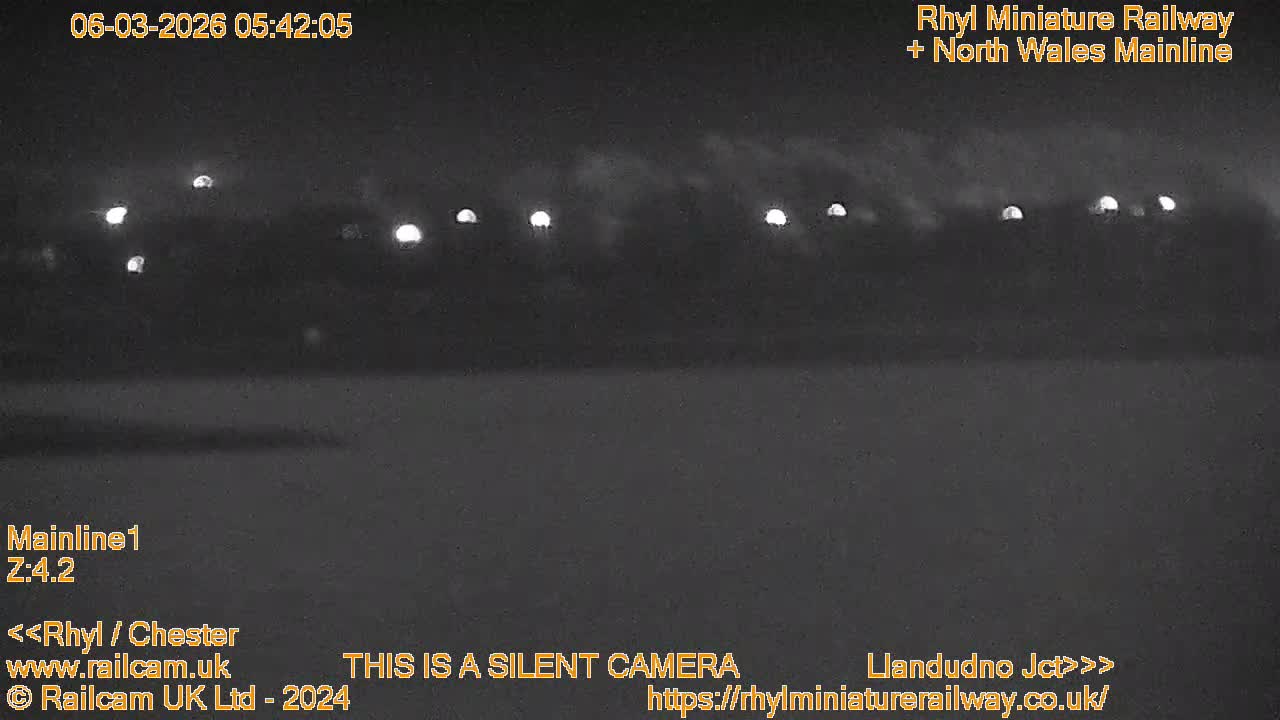Rhyl, Marine Lake & Rhyl Miniature Railway Live Cam - Denbighshire, Clwyd, Wales, United Kingdom