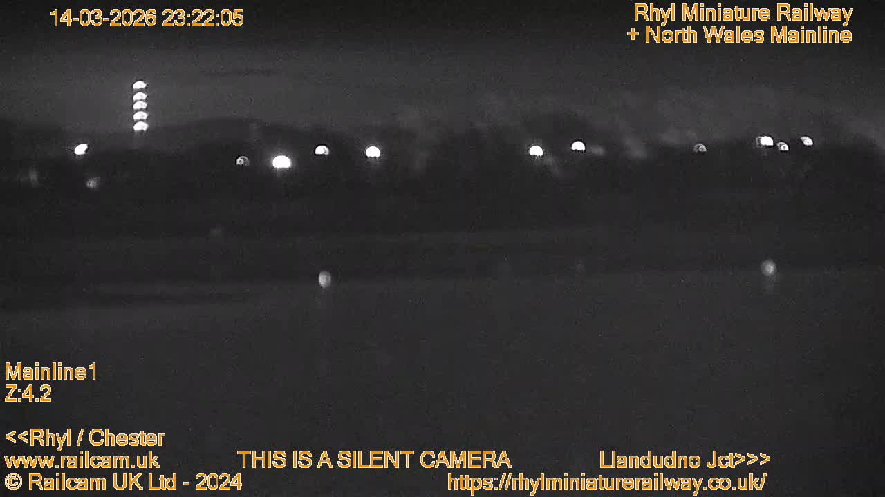Rhyl, Marine Lake & Rhyl Miniature Railway Live Cam - Denbighshire, Clwyd, Wales, United Kingdom